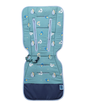 Stroller seat liner CRAZY BIRDS