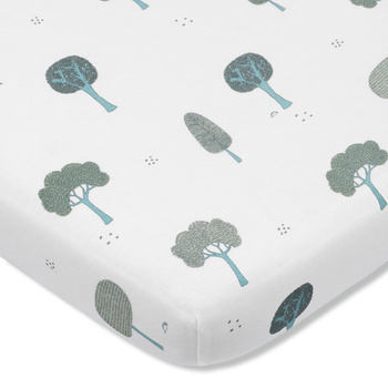 Cot Sheet TREES 140x70 cm