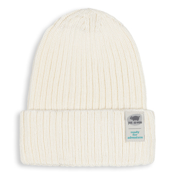 Baby beanie bamboo hat CREAM 0-12M