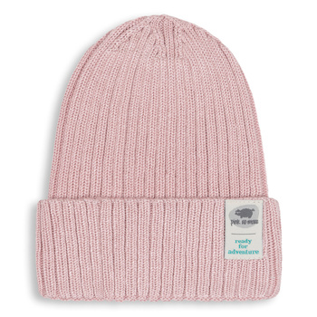 Baby beanie bamboo hat Light Pink 0-12M