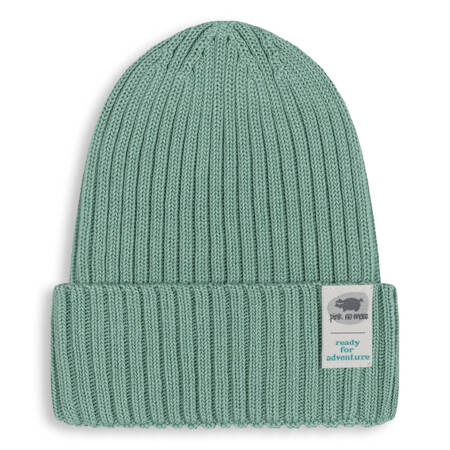 Baby beanie hat PASTEL GREEN