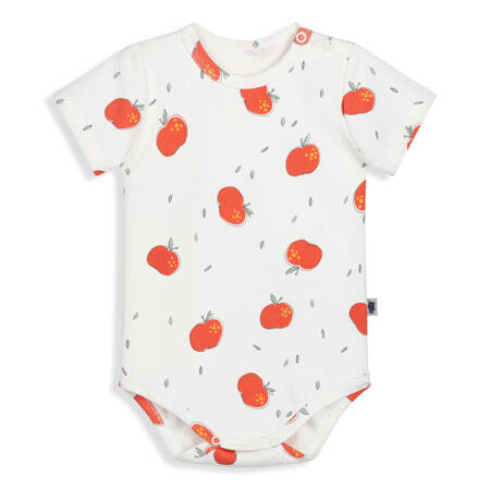 Bodysuit with short sleeves APPLES