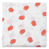 Muslin swaddle small APPLES 75x75 cm 