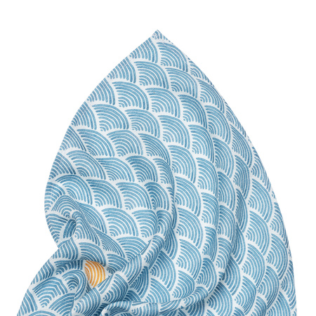 Muslin swaddle small BLUE OCEAN 75x75 cm 