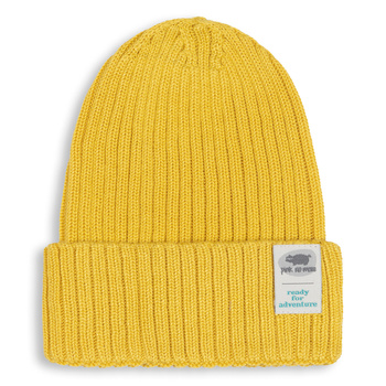 CZAPKA BEANIE 0- 24 MIESIĄCE YELLOW