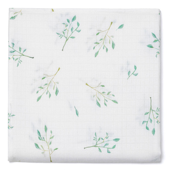 Muslin swaddle small GARDEN 50x50 cm