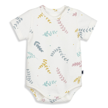 Bodysuit with short sleeves PLANTS