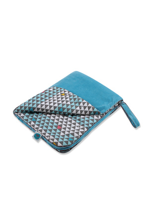 Velvet small blanket TRIANGLES
