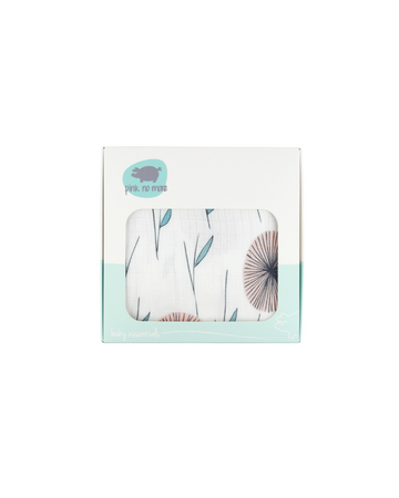 Ultrasoft bamboo swaddle FLOWERS