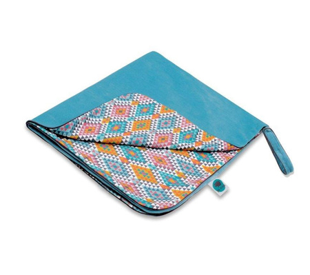 Velvet light blanket ETHNIC INTENSE