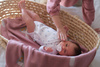 Knitted blanket Smile PINK