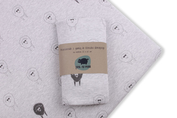 Prześcieradło do łóżeczka SHEEPS 120x60 cm