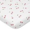 Cot Sheet CHERRIES 120x60 cm