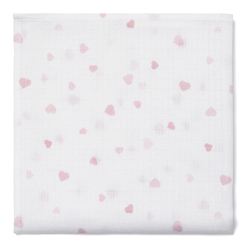 Pieluszka SMALL HEARTS 50x50 cm