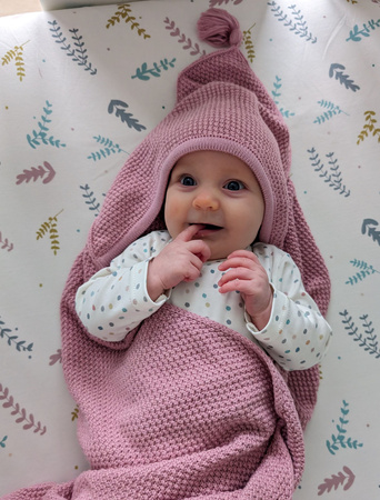 Hooded blanket PINK 