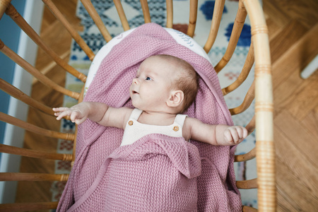 Hooded blanket PINK 