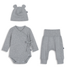 NWEBORN SET SUPER SOFT GREY