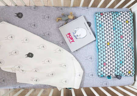 Prześcieradło do łóżeczka SHEEPS 120x60 cm