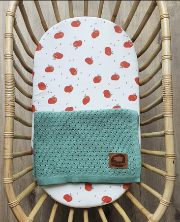 Bassinet sheet APPLES