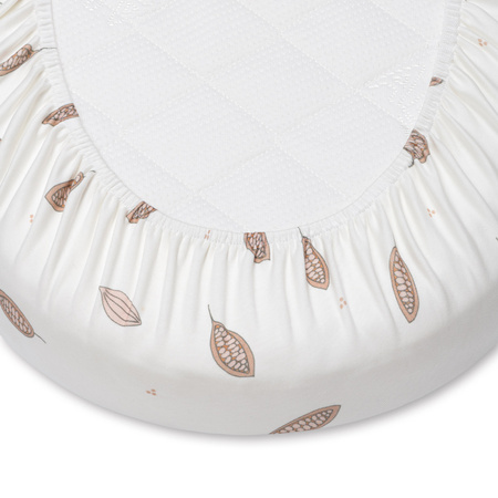 Bassinet sheets PINK & COCOA