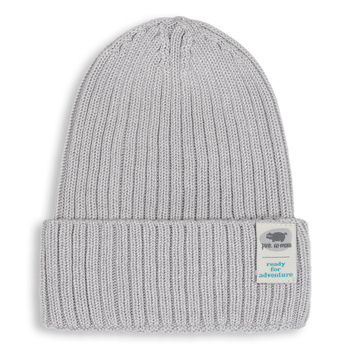 CZAPKA BEANIE 0- 24 MIESIĄCE LIGHT GREY