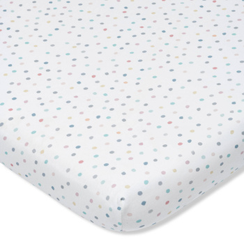 Cot Sheet DOTS 140x70 cm