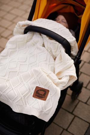 Koc z merino COSY CREAM